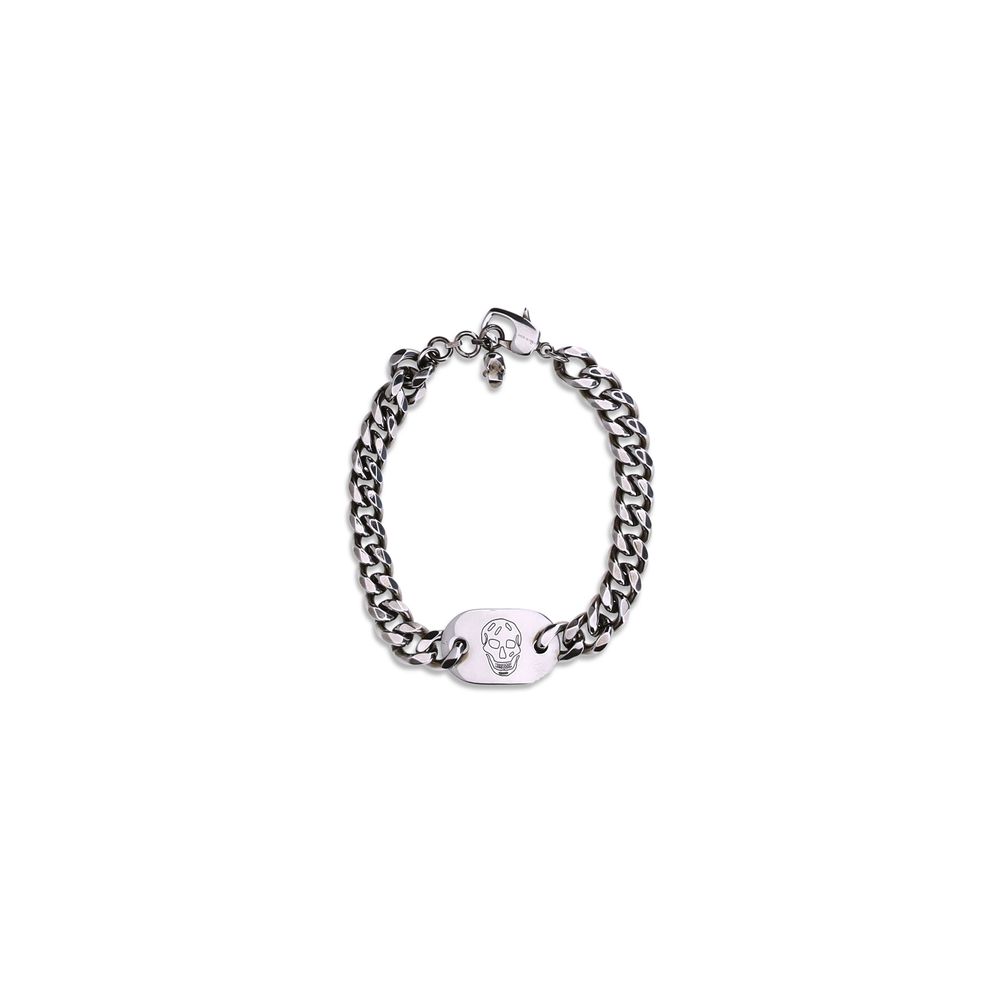 Silver Brass Bracelet - ventzia