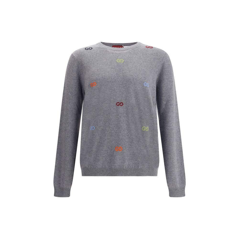 Gray Cashmere Sweatshirt - ventzia