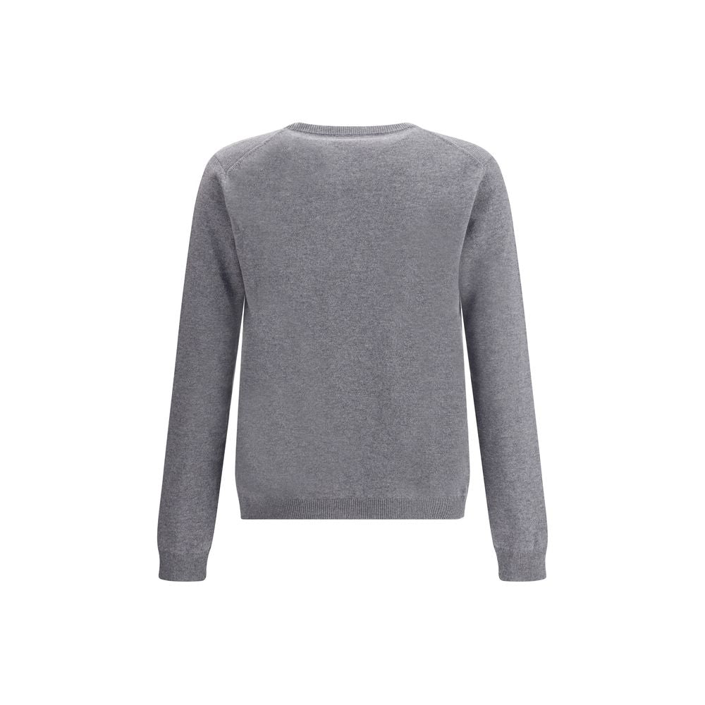 Gray Cashmere Sweatshirt - ventzia