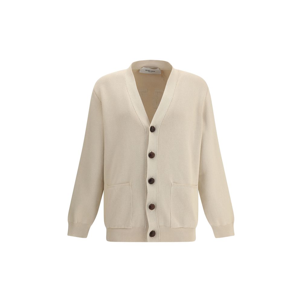 Cream Cotton Cardigan - ventzia