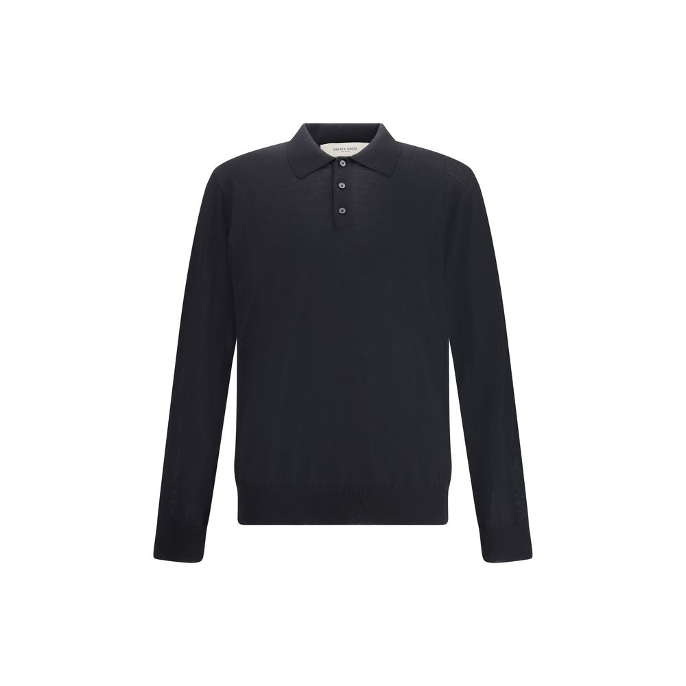 Black Fleece Wool Dress Shirt - ventzia