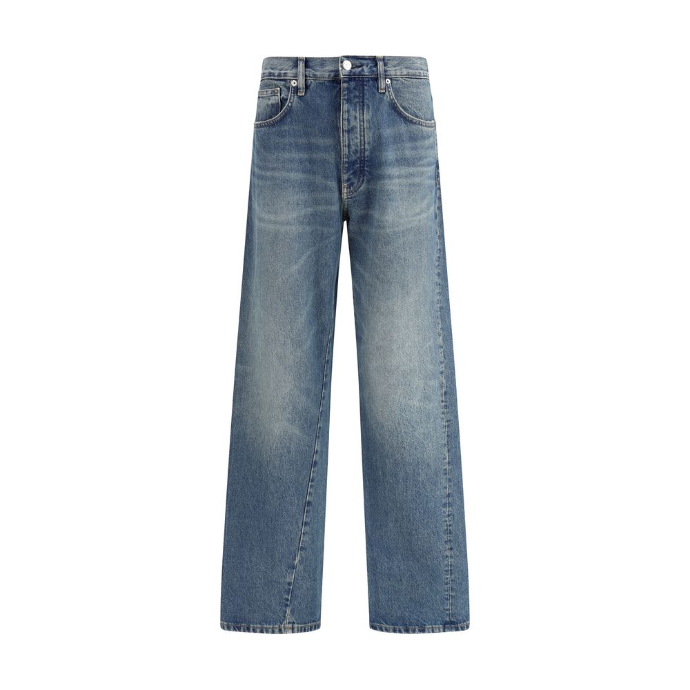 Blue Cotton Jeans Denim - ventzia