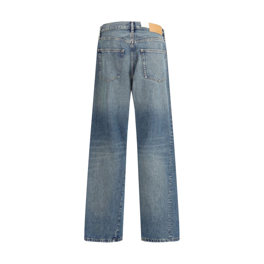 Blue Cotton Jeans Denim - ventzia