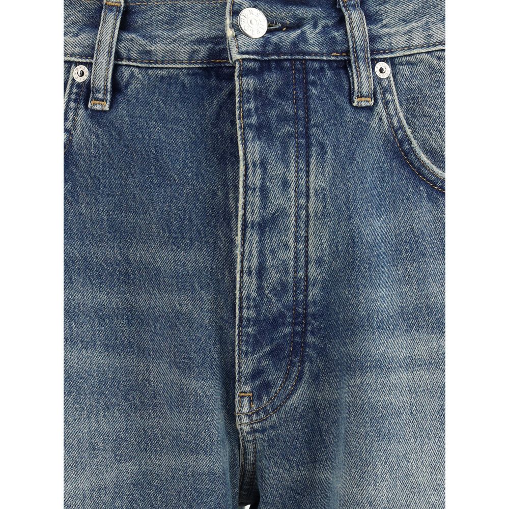 Blue Cotton Jeans Denim - ventzia