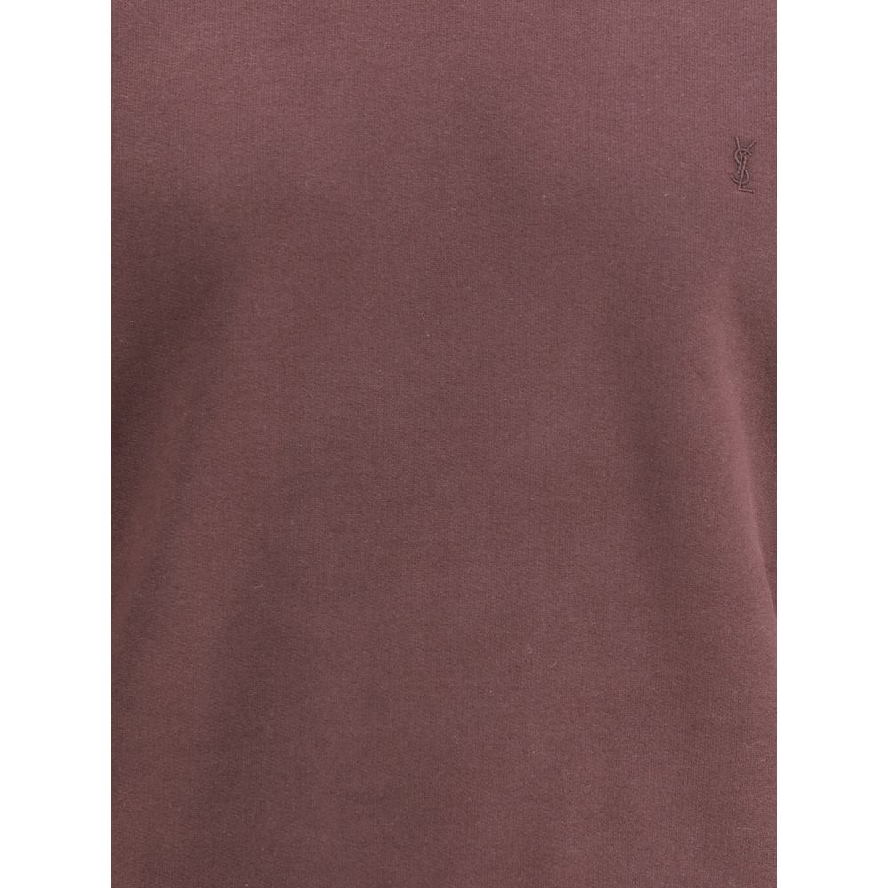 Bordeaux Cotton Sweatshirt - ventzia