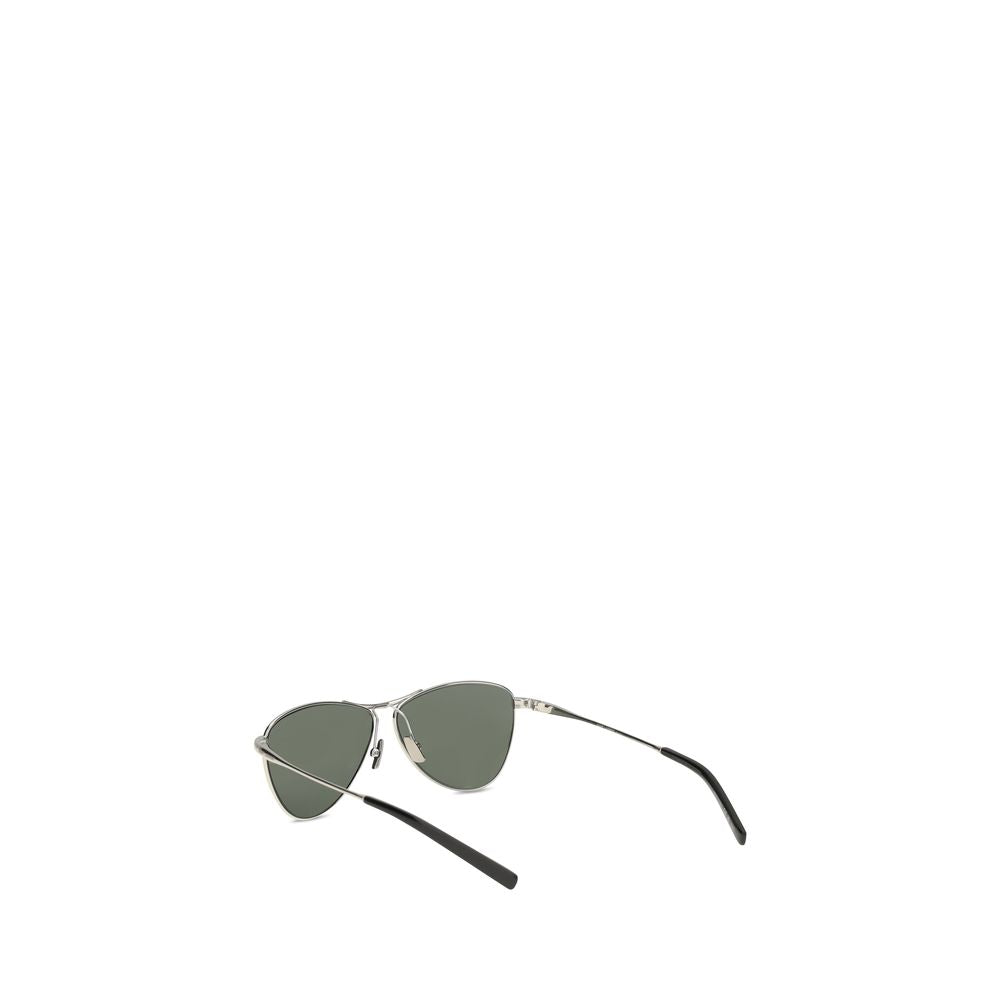 Silver Metal Sunglasses - ventzia
