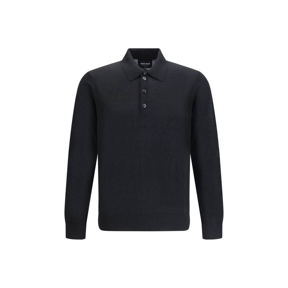 Black Fleece Wool Sweatshirt - ventzia