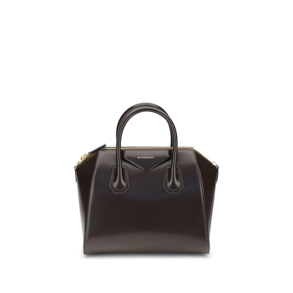 Brown Calf Leather Bos Taurus Handbag - ventzia