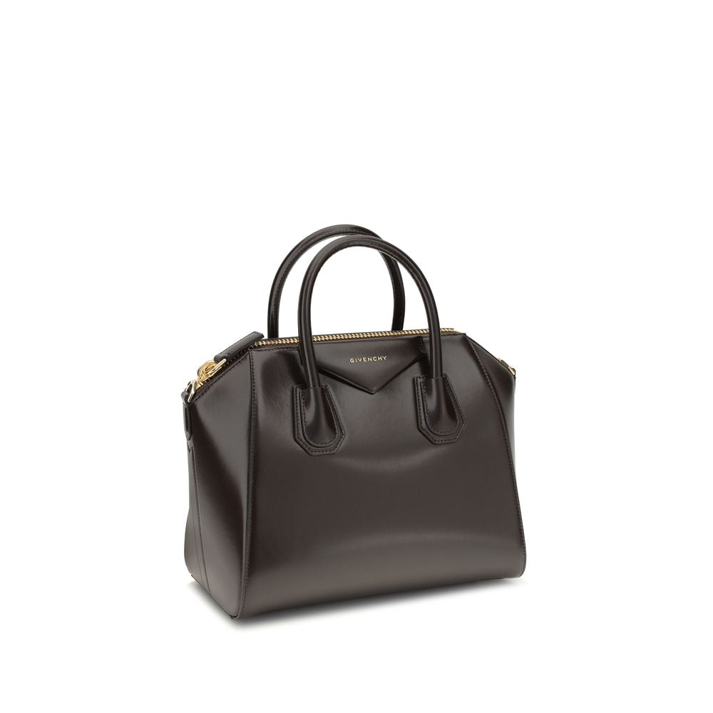 Brown Calf Leather Bos Taurus Handbag - ventzia