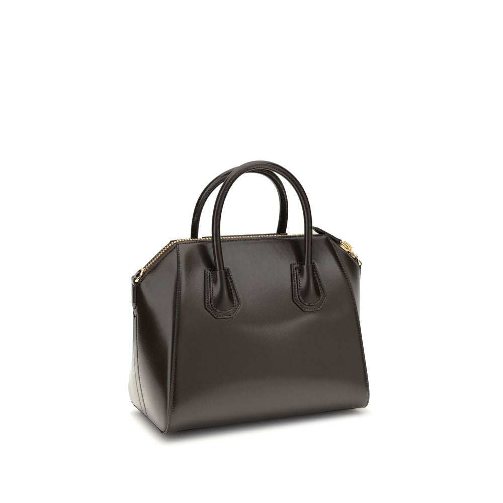 Brown Calf Leather Bos Taurus Handbag - ventzia