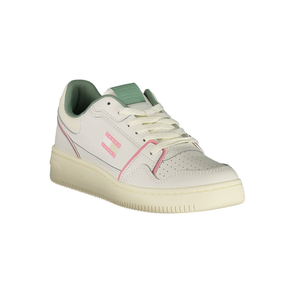 Bianco Poliuretano Donna Sneaker - ventzia