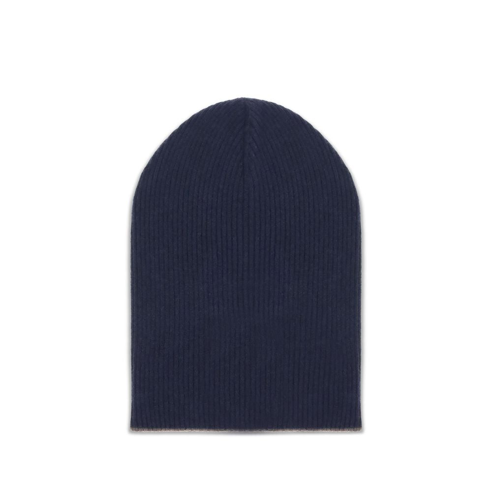 Black Cashmere Beanie - ventzia