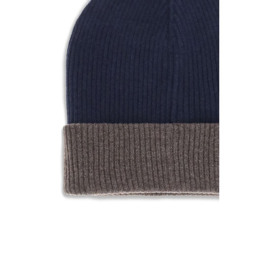 Black Cashmere Beanie - ventzia