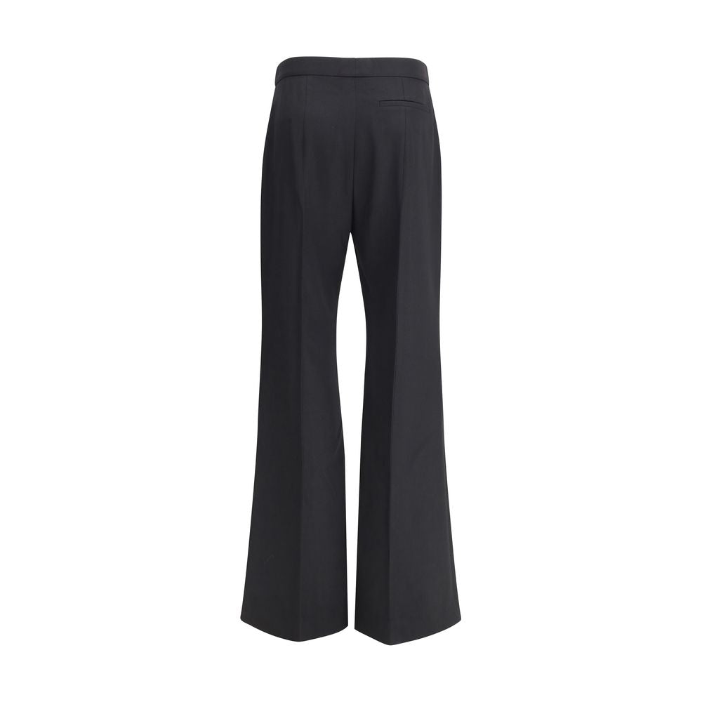 Black Wool Pants - ventzia