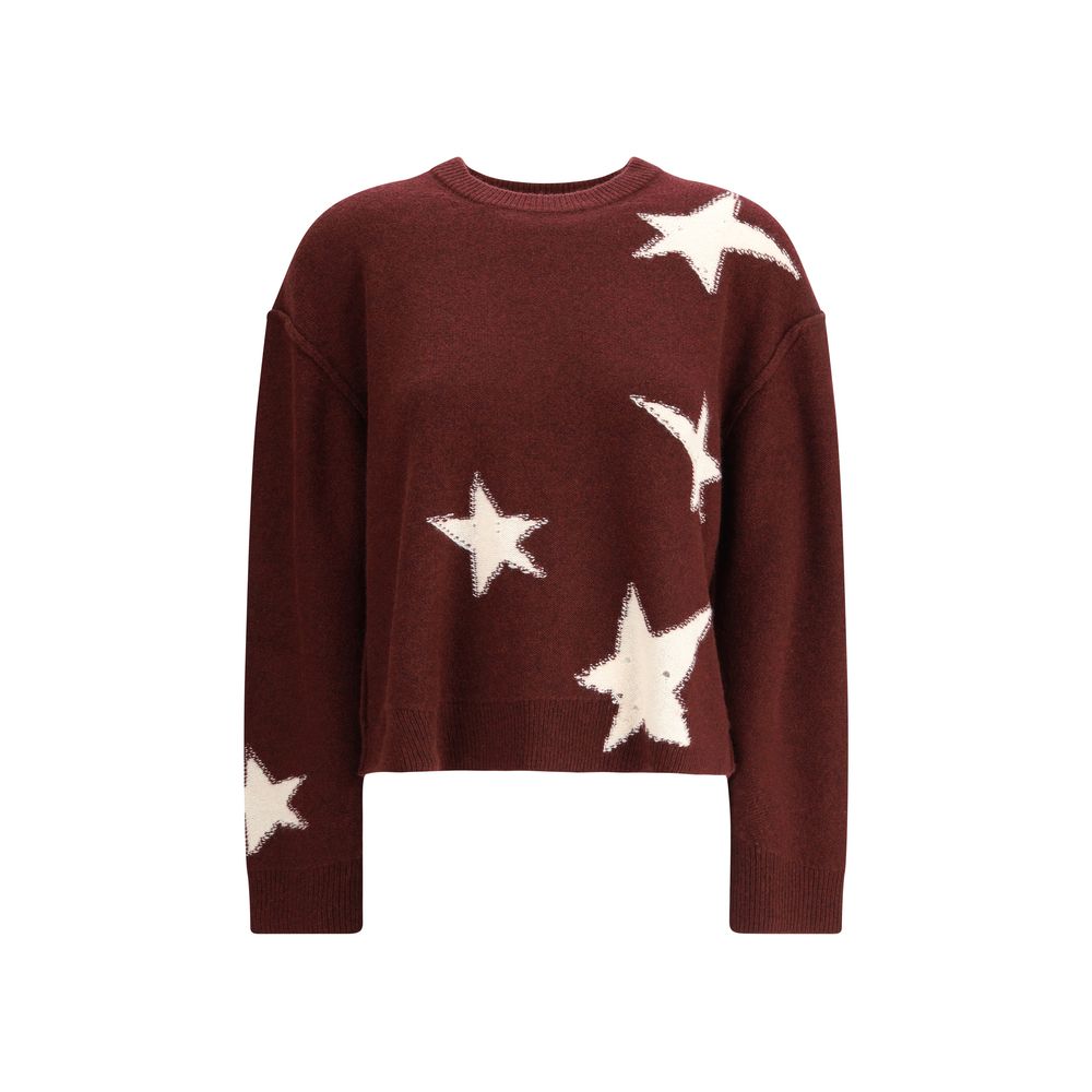 Bordeaux Cashmere Cashmere Sweater - ventzia