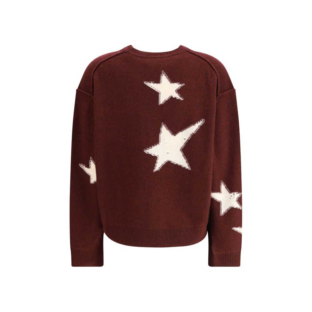 Bordeaux Cashmere Cashmere Sweater - ventzia