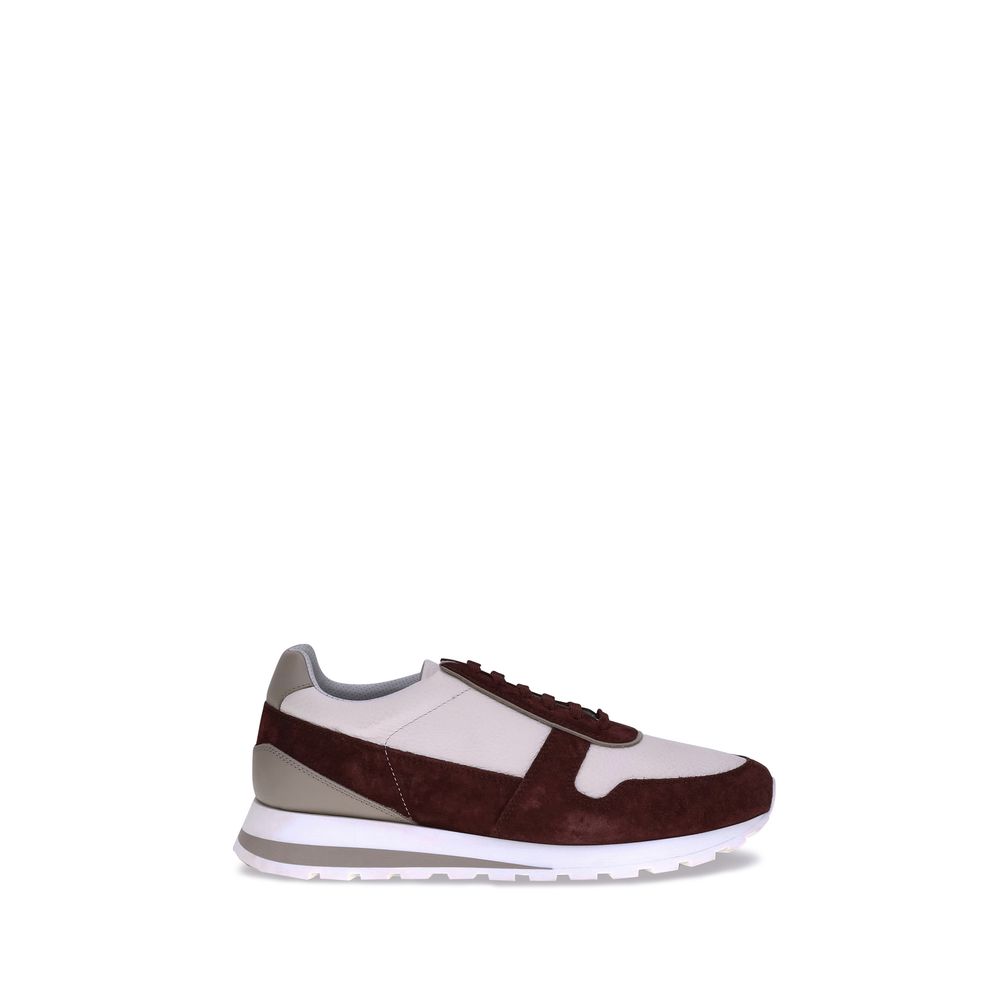 Multicolor Calf Leather Bos Taurus Platform Sneakers - ventzia