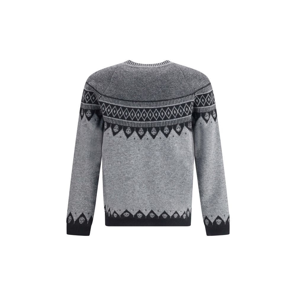 Gray Wool Sweatshirt - ventzia
