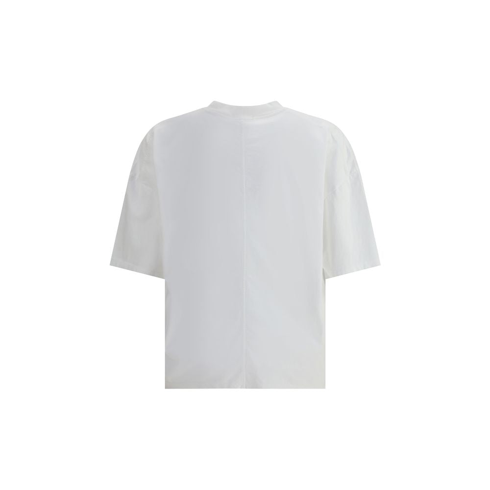 White Cotton T-Shirt - ventzia