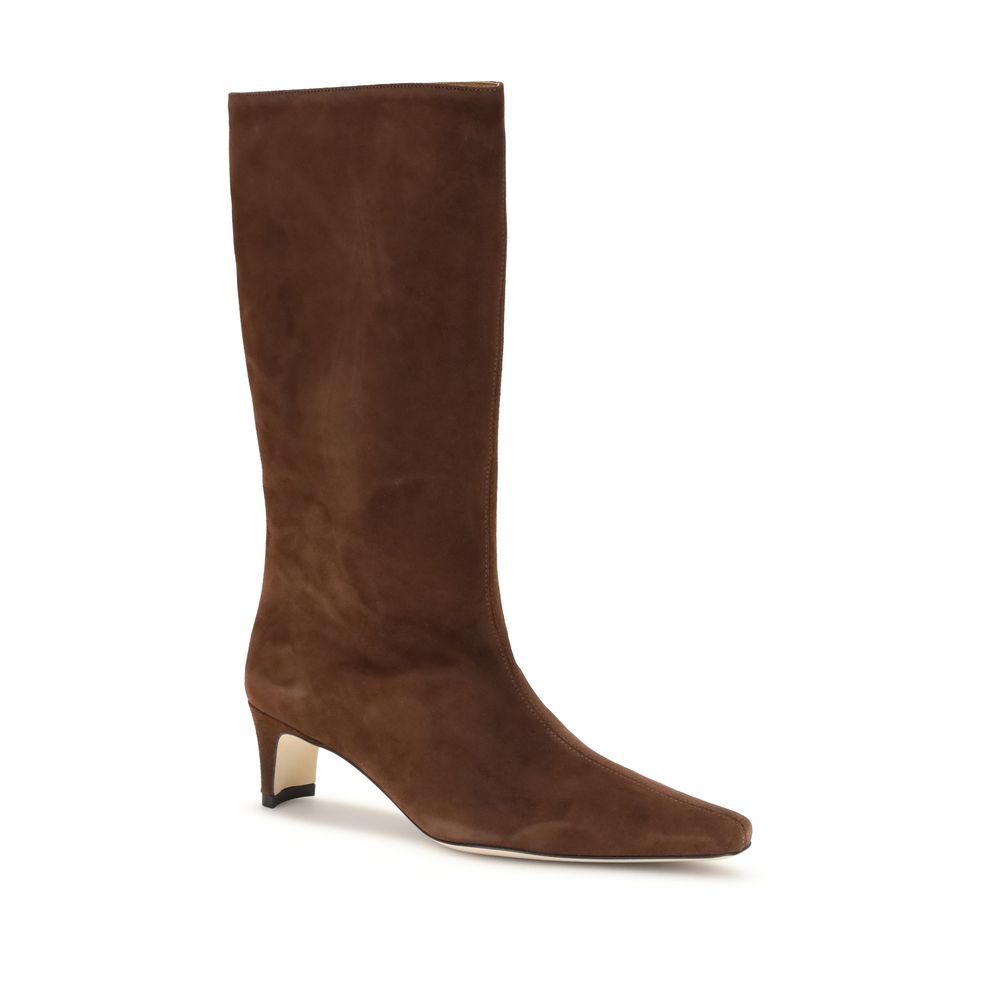 Brown Lamb Ovis Aries Aries Ankle Boots - ventzia
