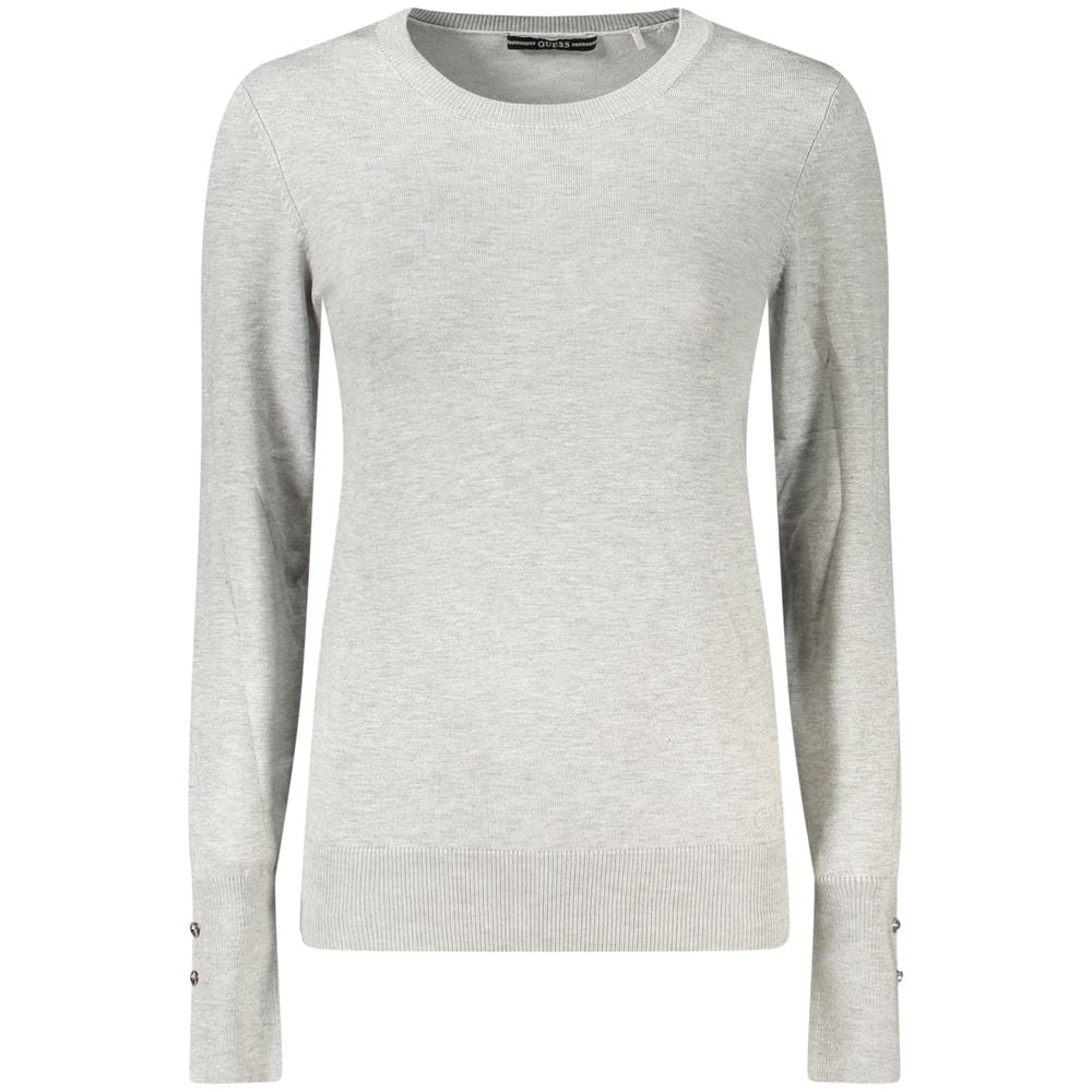 Grigio Viscosa Women Sweater - ventzia