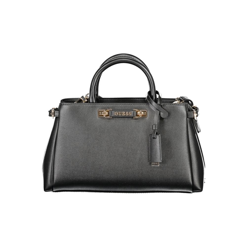 Nero Poliuretano Women Handbag - ventzia
