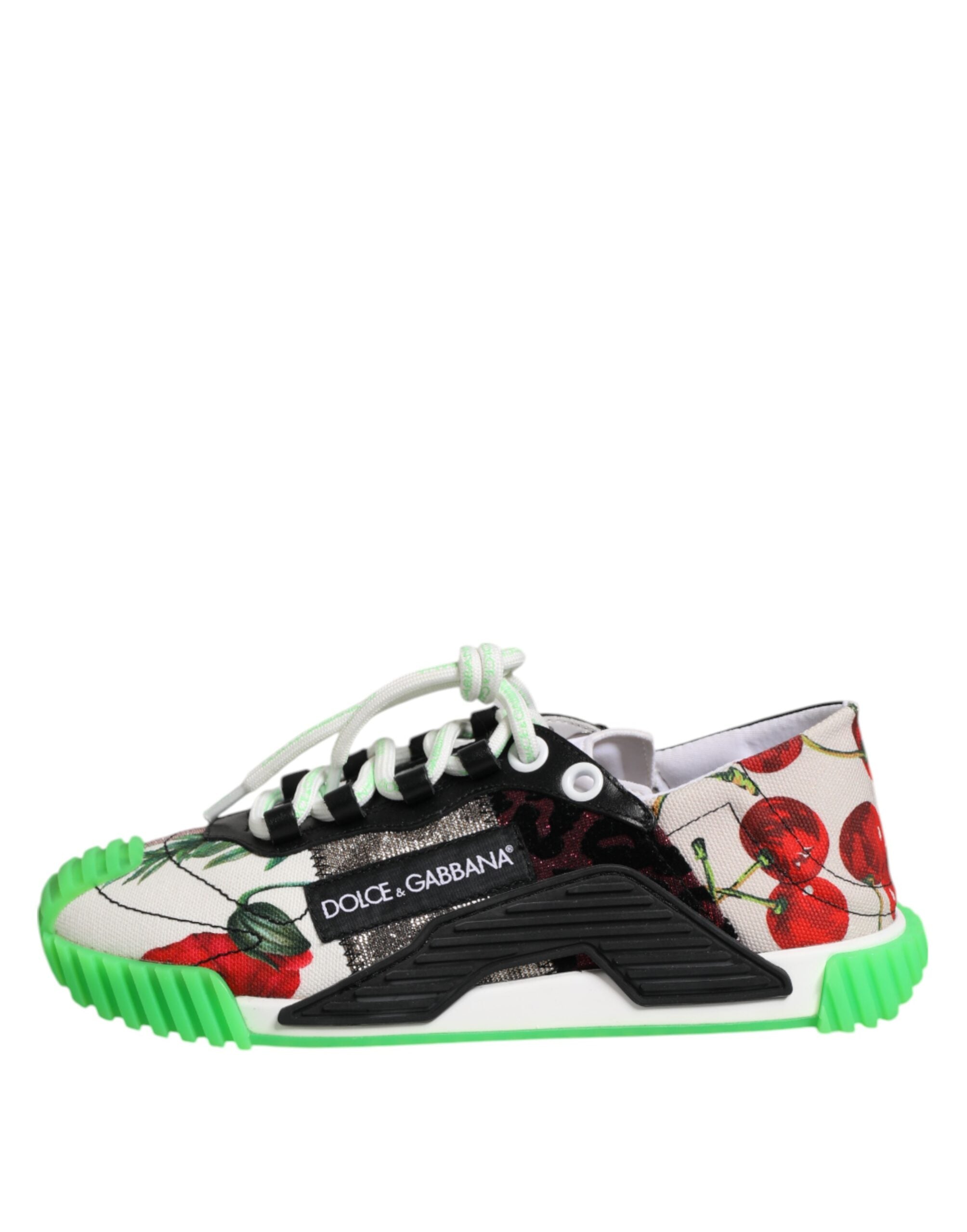 Multicor DG Logo Leopard Cherry Sneaker Shoes - ventzia