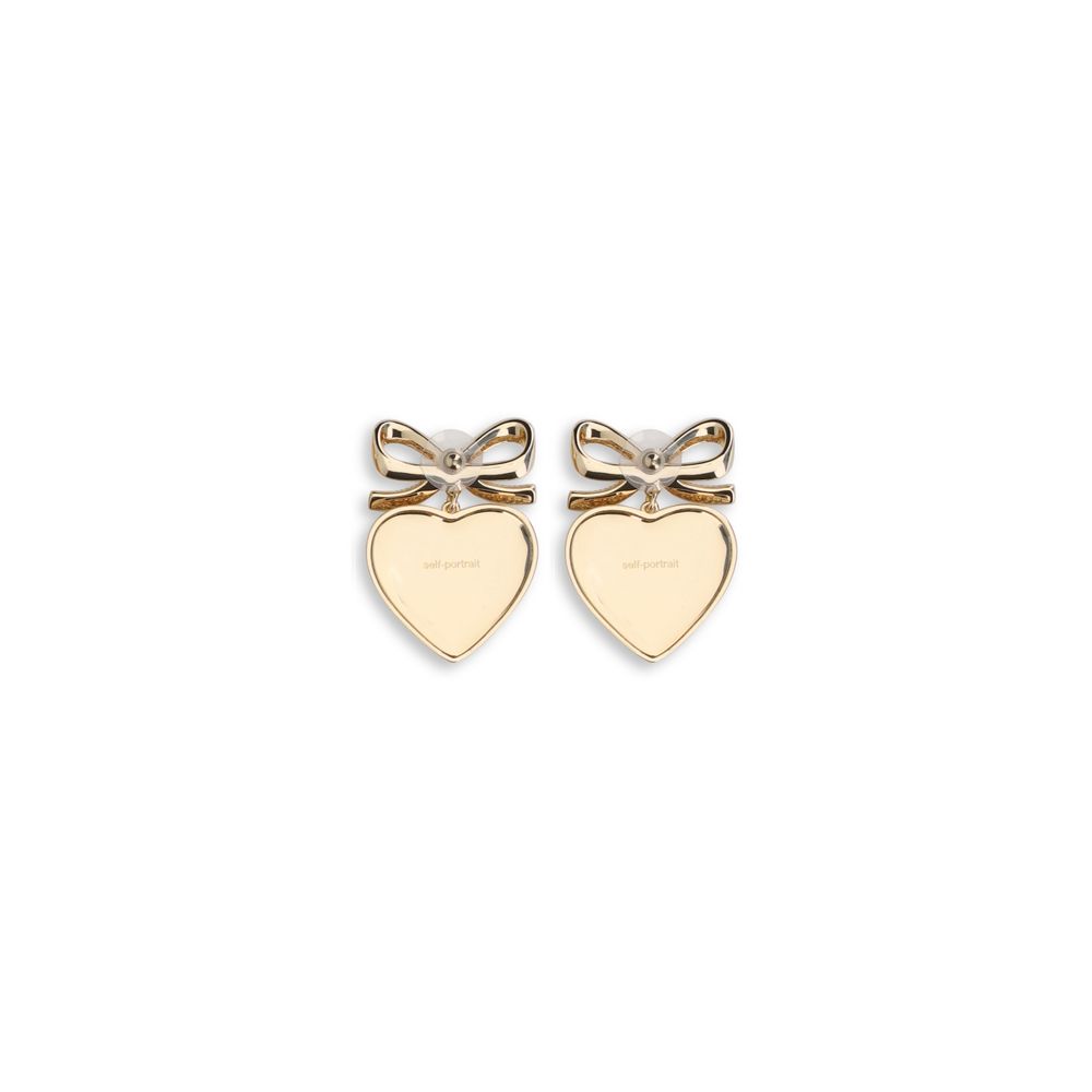 Gold Brass Earrings - ventzia