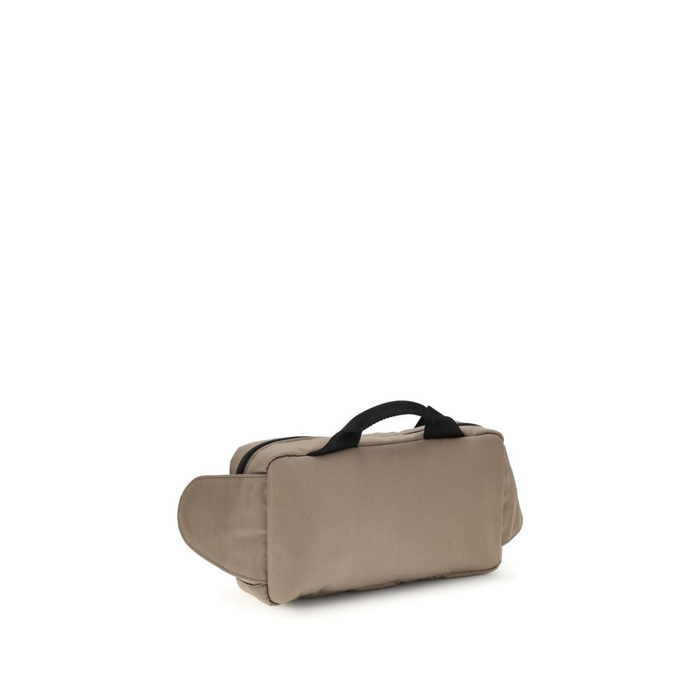 Beige Polyamide Handbag - ventzia