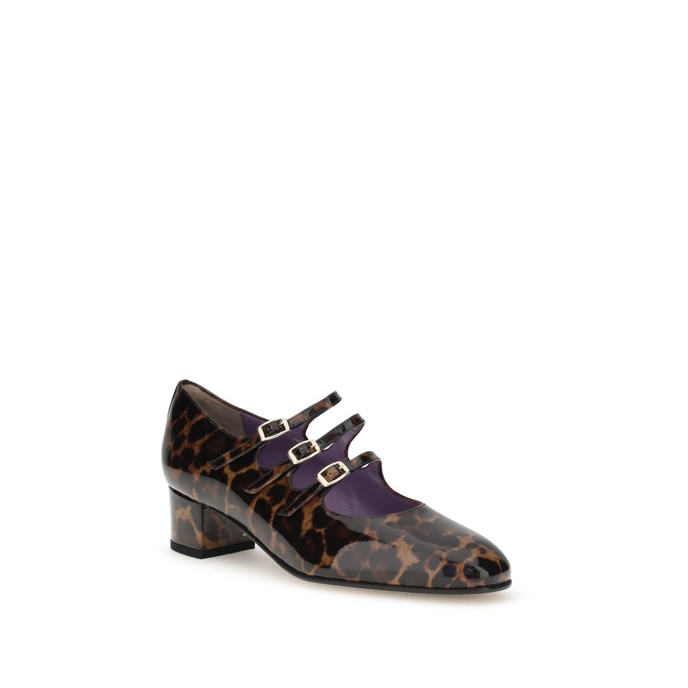 Multicolor Calf Leather Bos Taurus Platform Pumps - ventzia