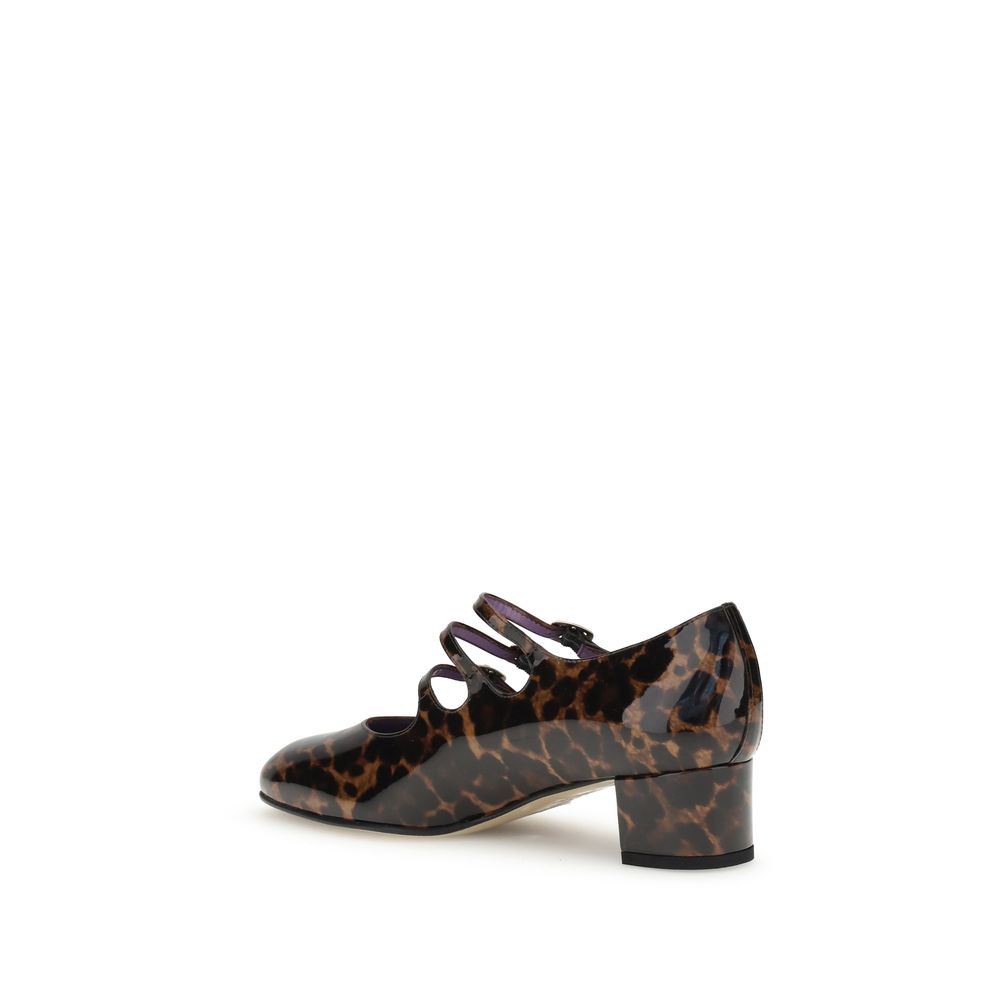 Multicolor Calf Leather Bos Taurus Platform Pumps - ventzia