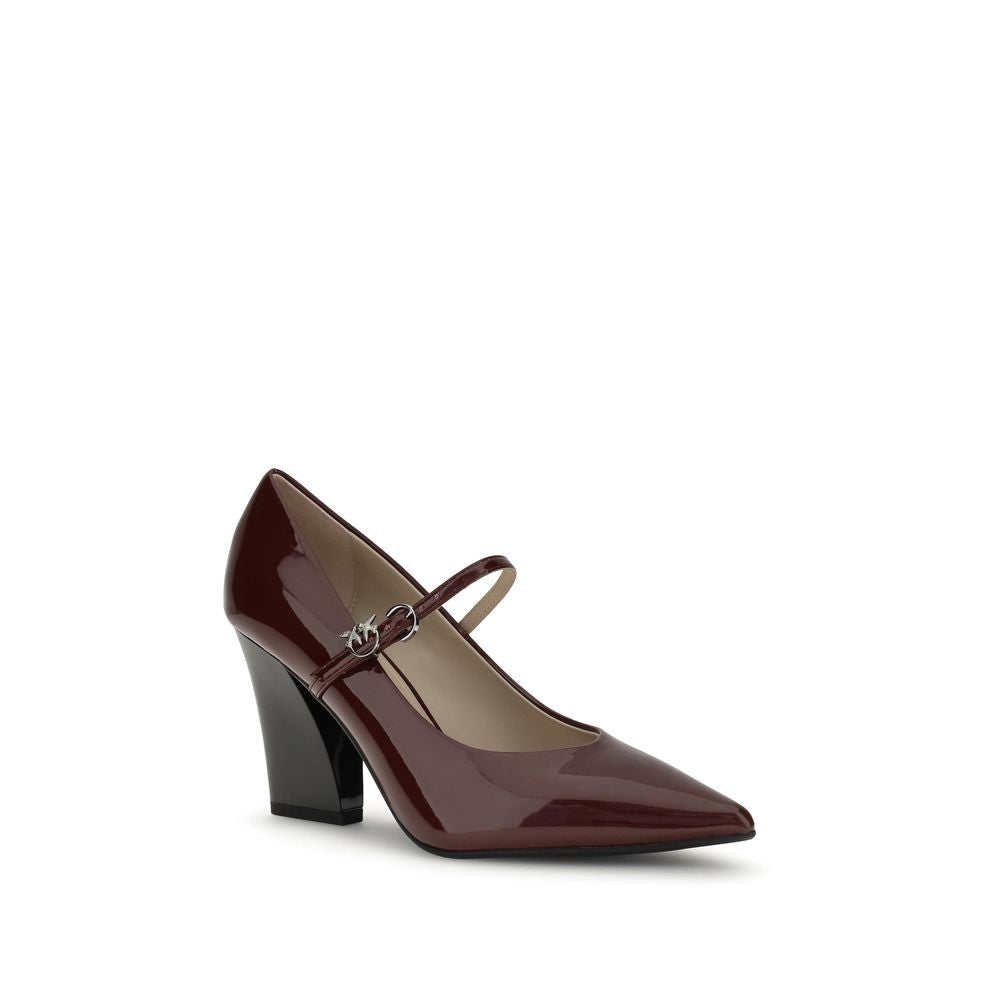 Bordeaux Calf Leather Bos Taurus High Heel Pumps - ventzia