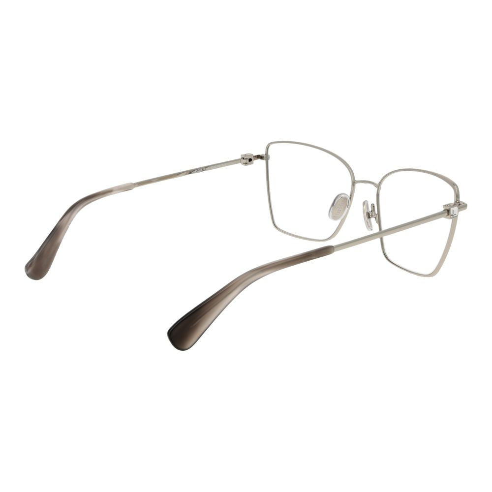 Silver Metal Glasses (Frames) - ventzia