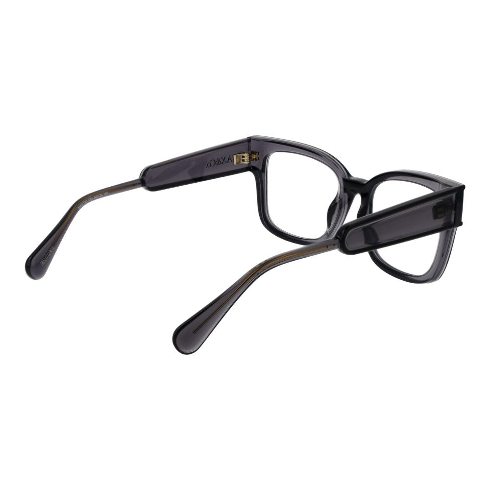 Black Stainless Steel Glasses (Frames) - ventzia