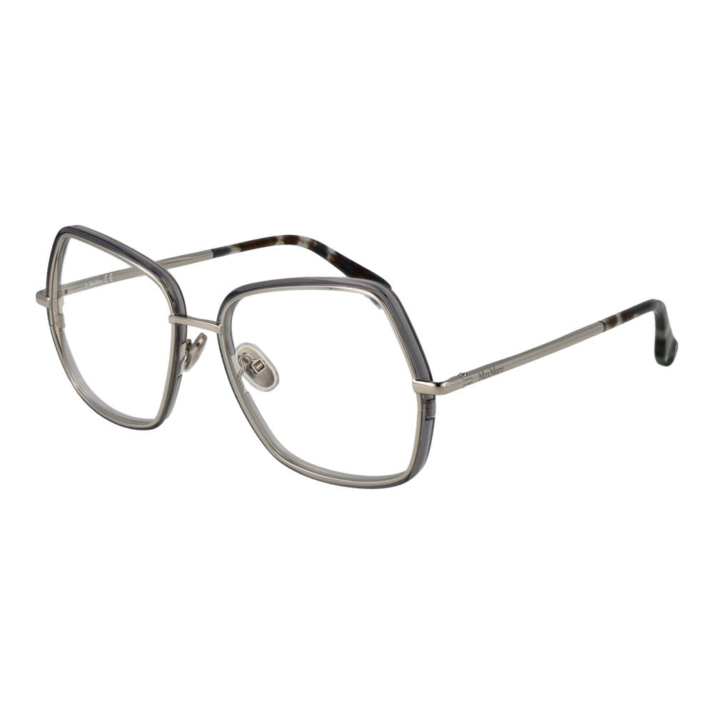 Silver Metal Glasses (Frames) - ventzia