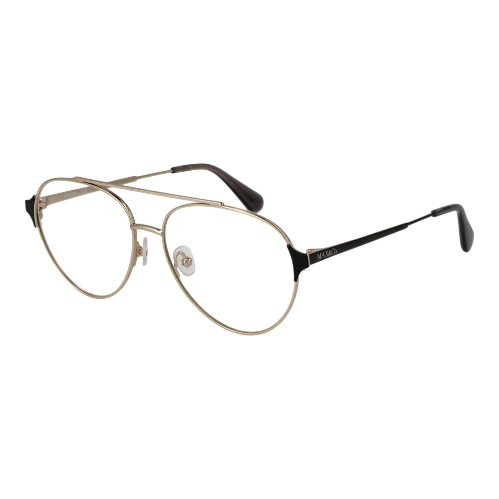 Gold Metal Glasses (Frames) - ventzia