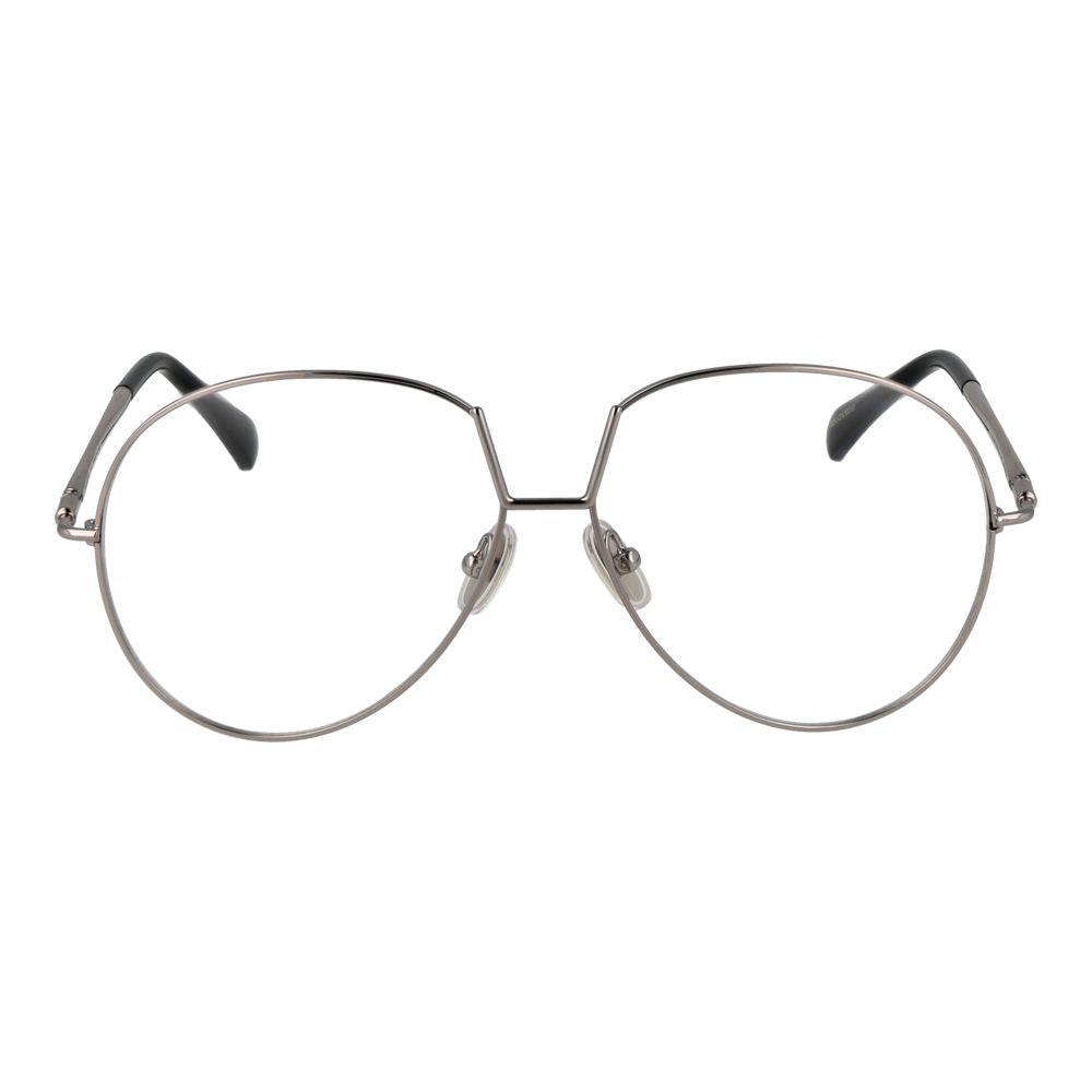 Silver Metal Glasses (Frames) - ventzia