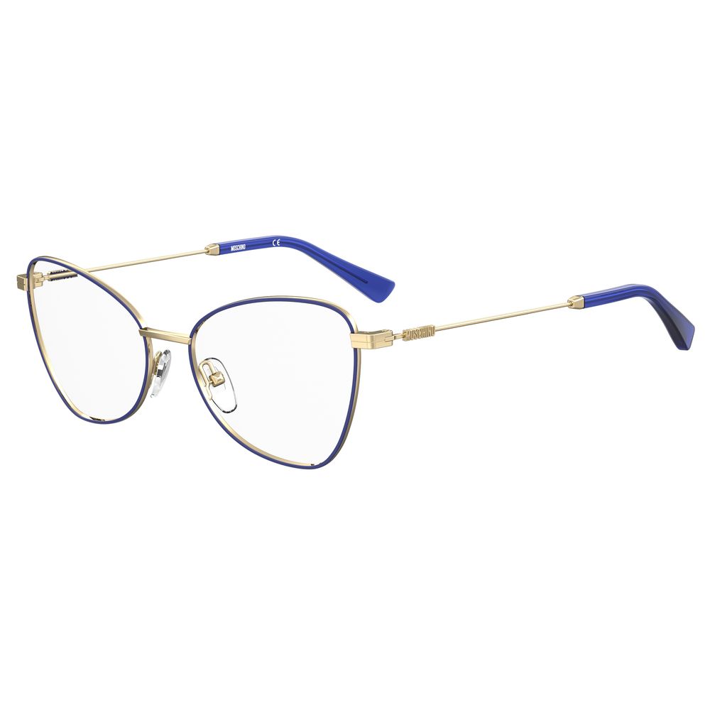 Blue Metal Glasses (Frames) - ventzia