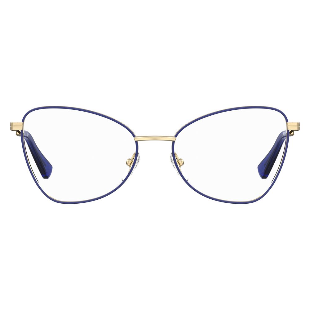 Blue Metal Glasses (Frames) - ventzia