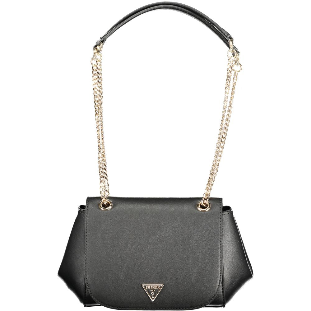Nero Poliuretano Women Handbag - ventzia