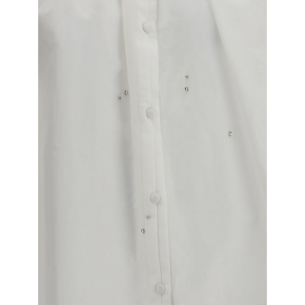Voile Shirt with embroidery - ventzia