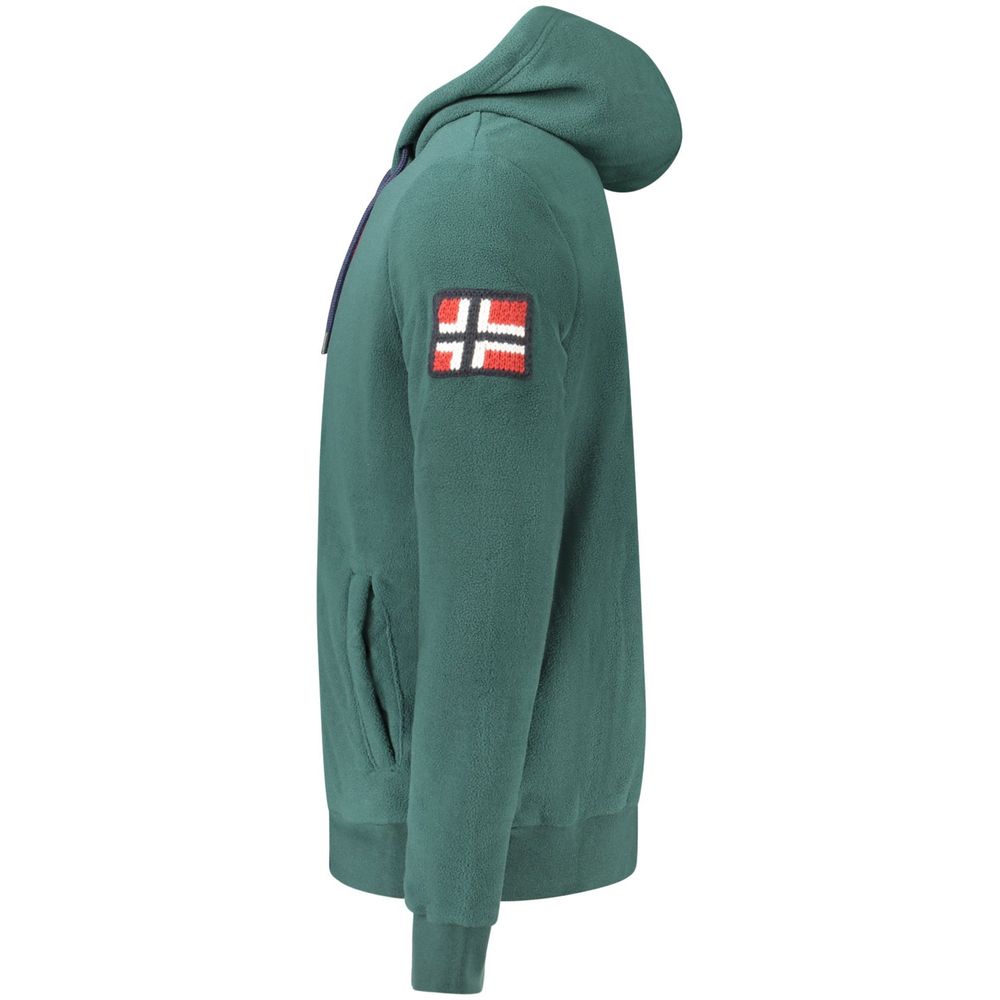 Green Polyester Sweatshirt