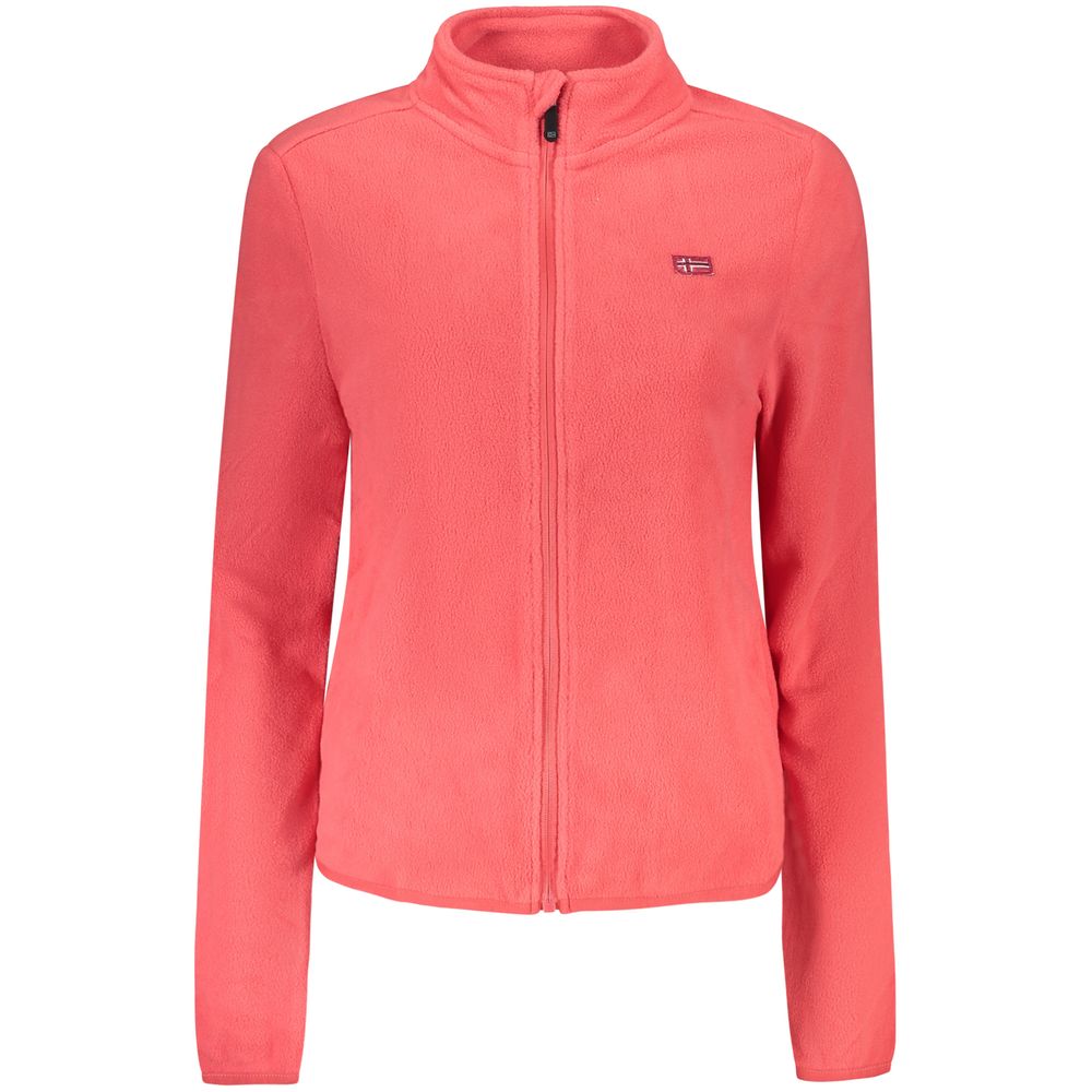 Pink Polyester Sweatshirt