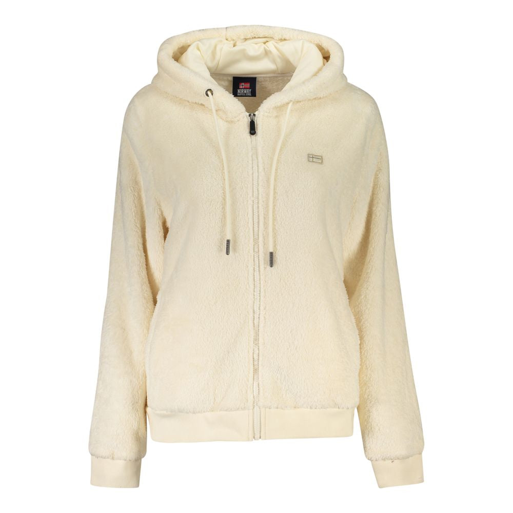 Bianco Polyester Women's Jacket - ventzia