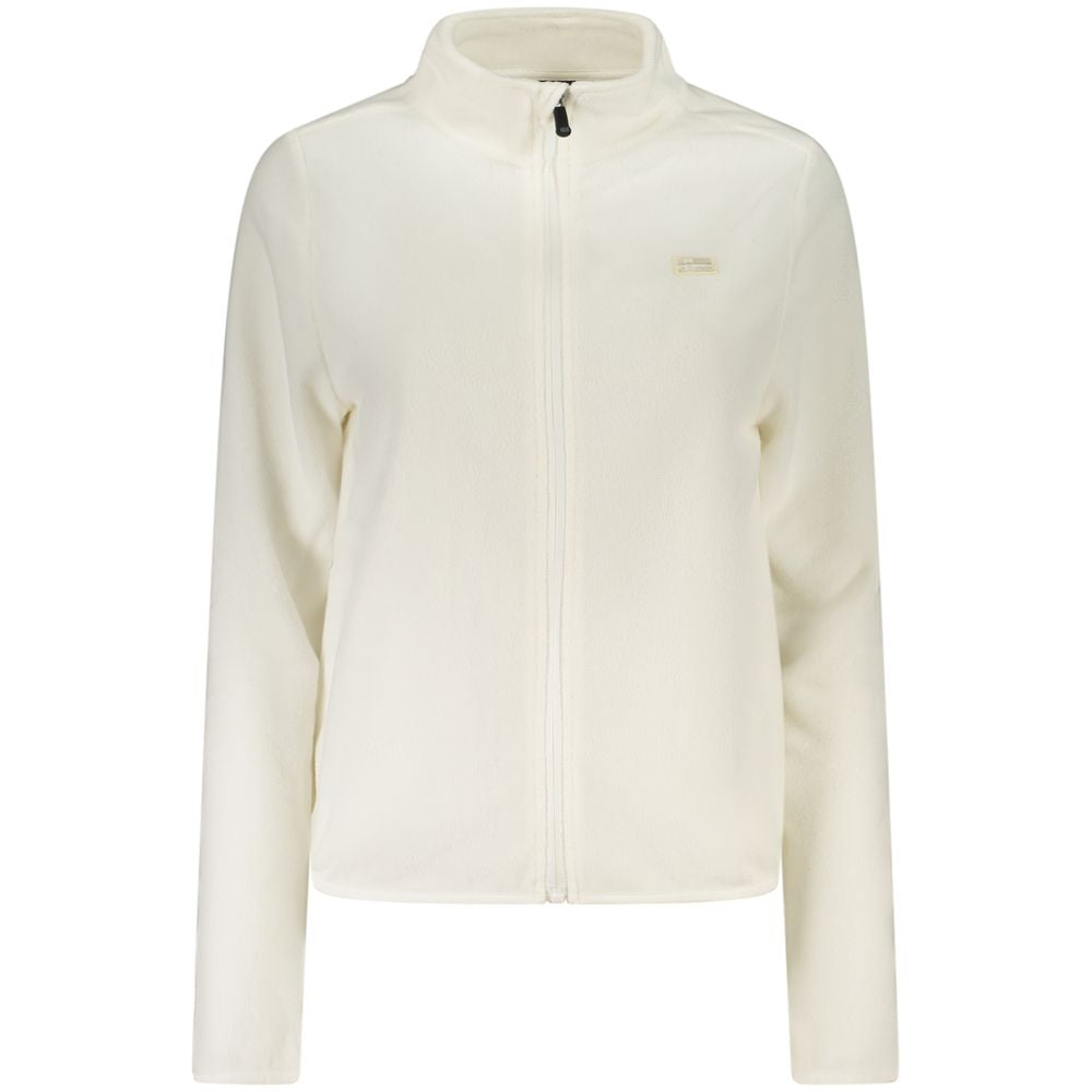 White Polyester Sweatshirt
