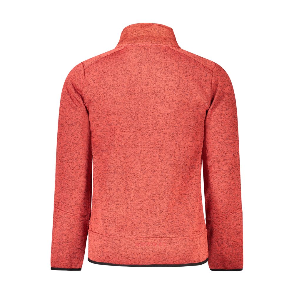 Rosso Polyester Mens Sweatshirt - ventzia