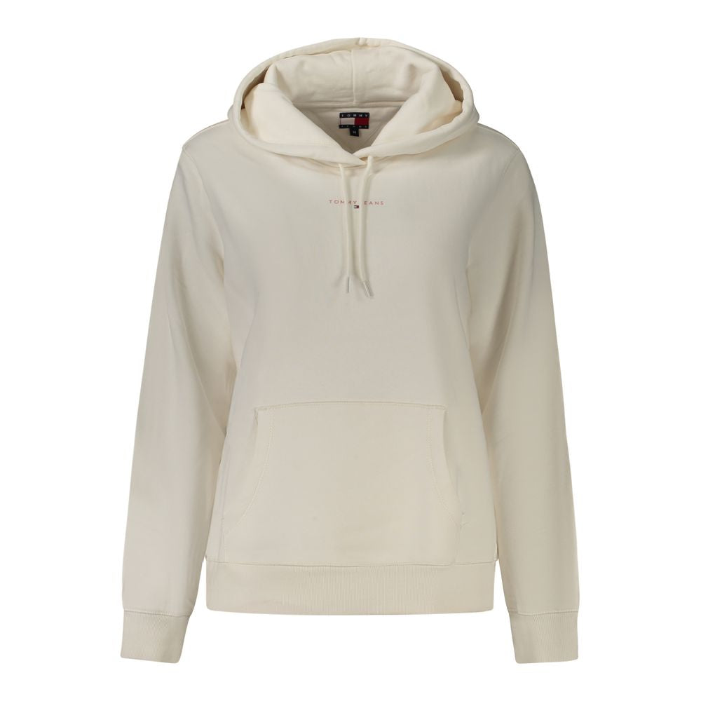 White Cotton Women Sweater - ventzia