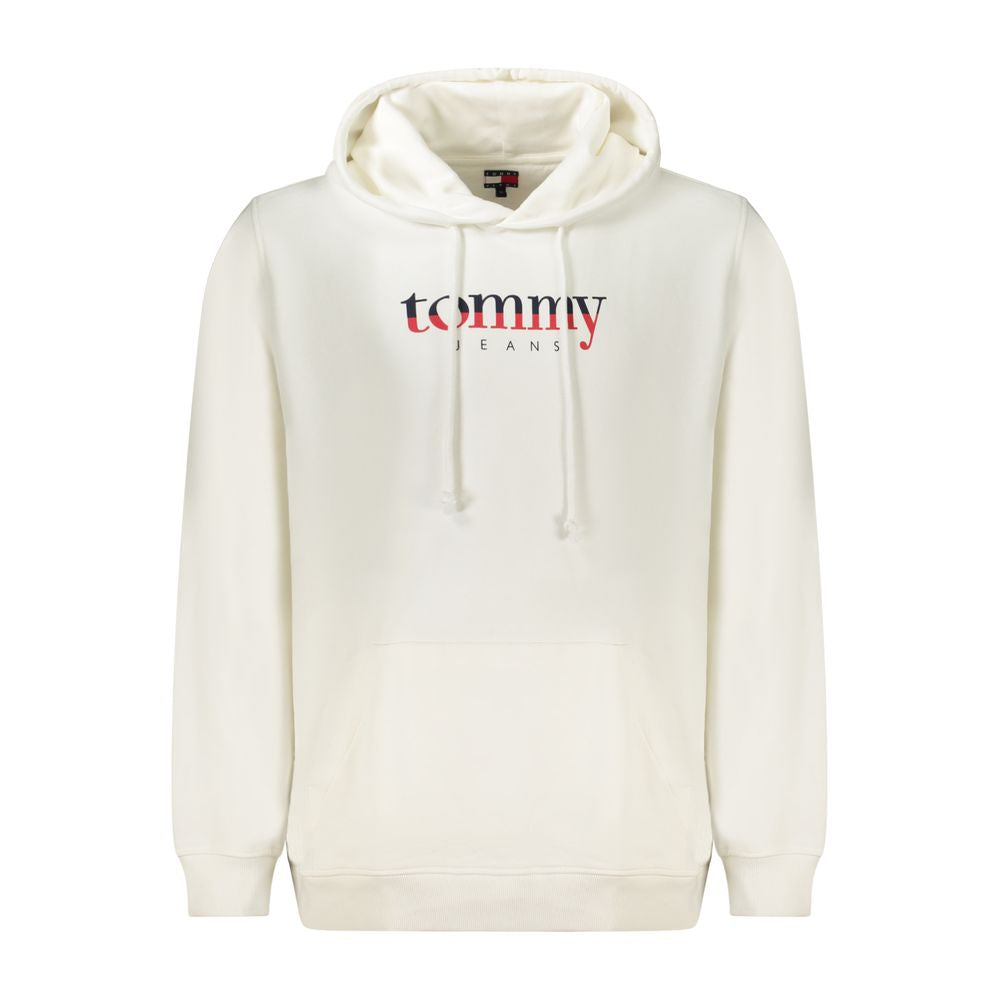 White Cotton Men Sweatshirt - ventzia