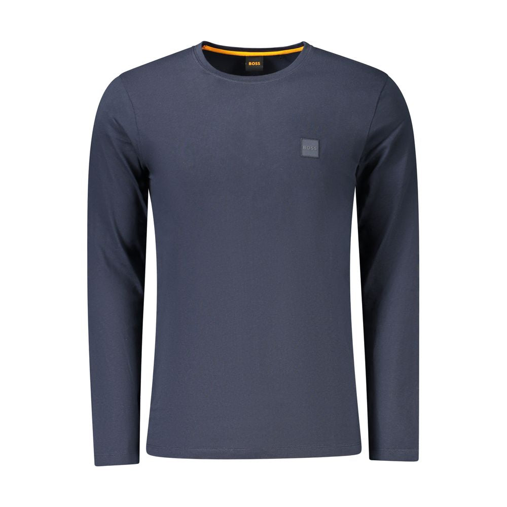 Blue Cotton T-Shirt - ventzia