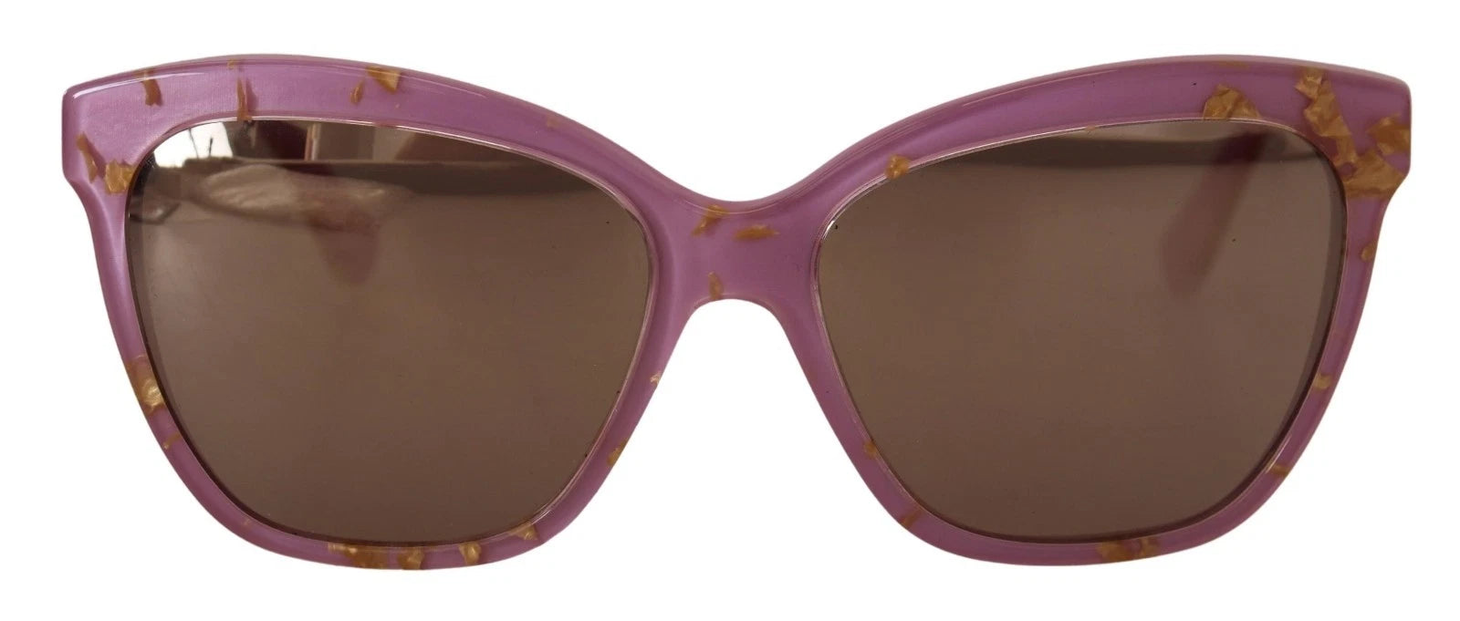 DG4251 Pink Gold Full Rim Rectangle Frame Shades - ventzia